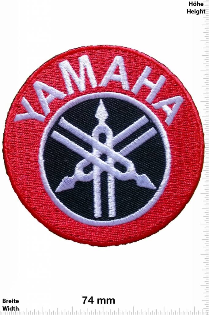 Yamaha Yamaha - red/black - round