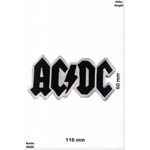 AC DC ACDC  Aufnäher  black - AC DC