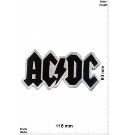 AC DC ACDC  Aufnäher  black - AC DC