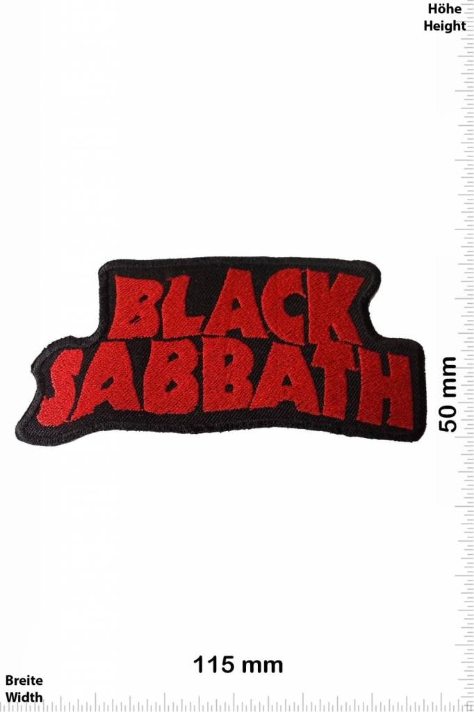 Black Sabbath Black Sabbath Aufnäher