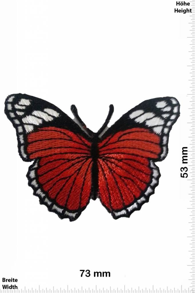 Schmetterling, Papillon, Butterfly Butterfly - red