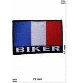 Frankreich, France Biker Flag France
