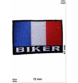 Frankreich, France Biker Flagge  Frankreich