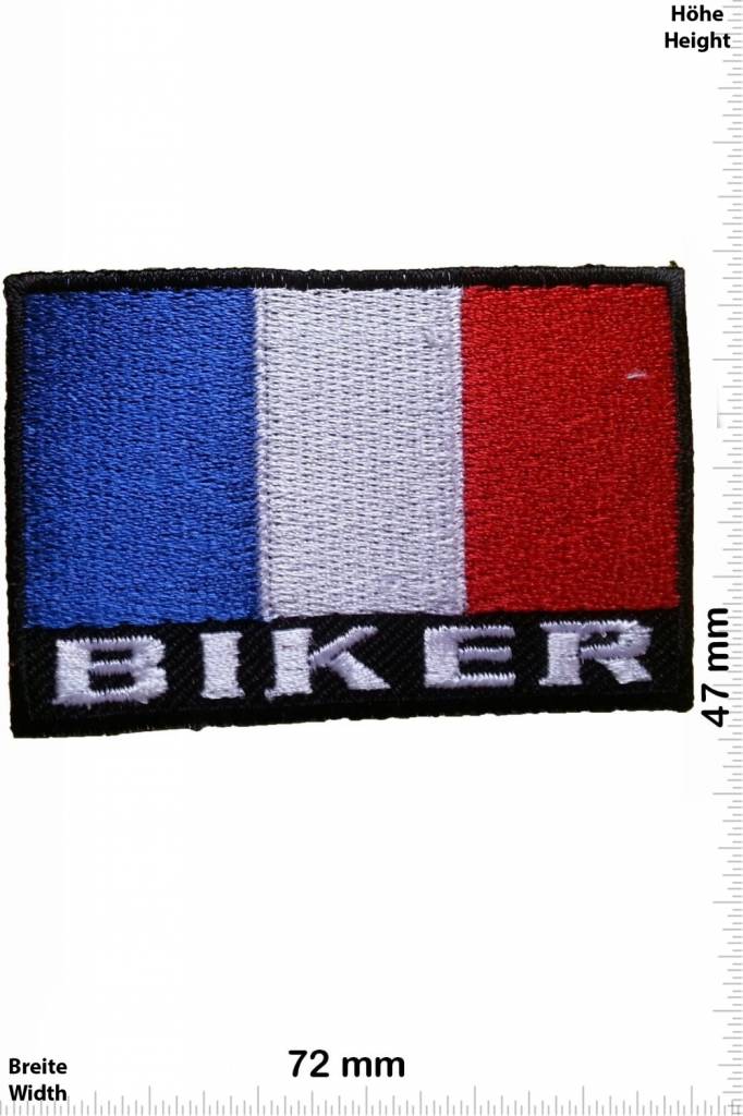 Frankreich, France Biker Flagge  Frankreich