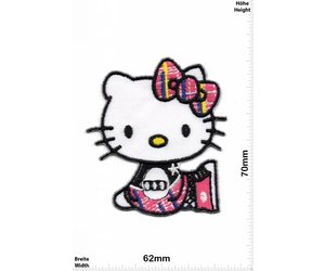 Hello Kitty - Patch - Back Patches - Patch Keychains Stickers -   - Biggest Patch Shop worldwide