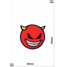 Smiley Smiley - Smile - devil - red