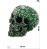 Totenkopf Skull green