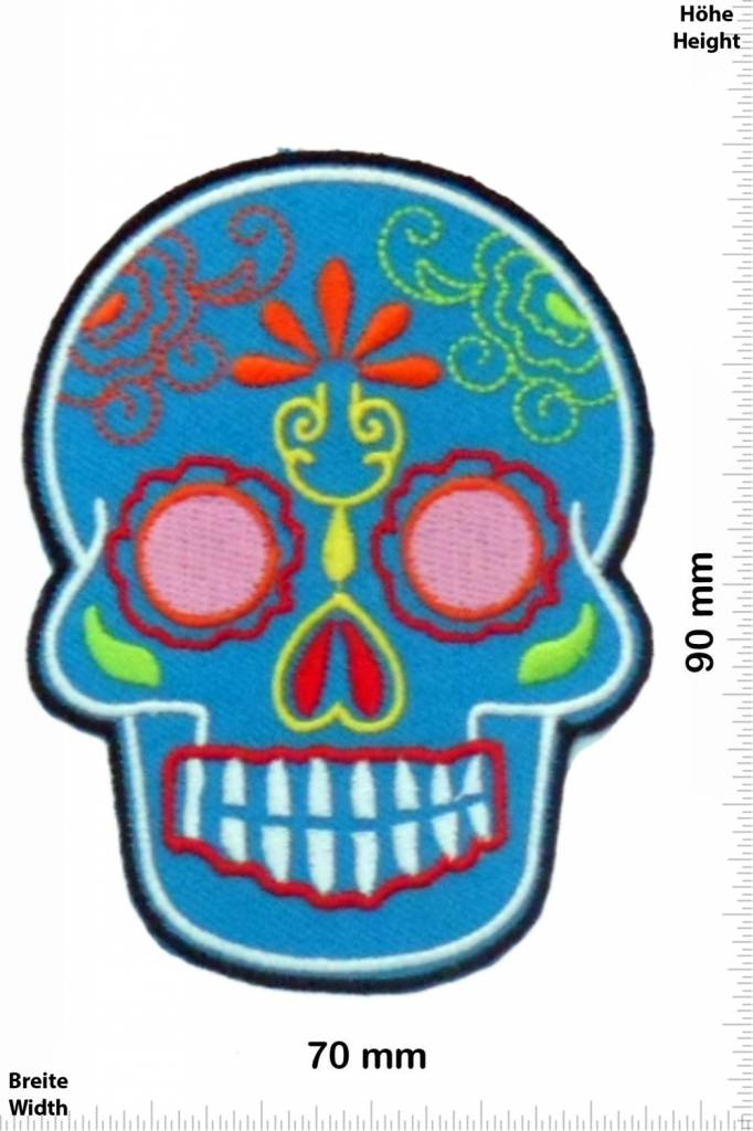 Muerto Skull blue - Prayer in C Style