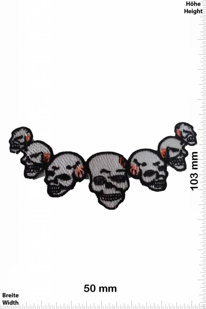 Totenkopf Skull  chain - 10 CM