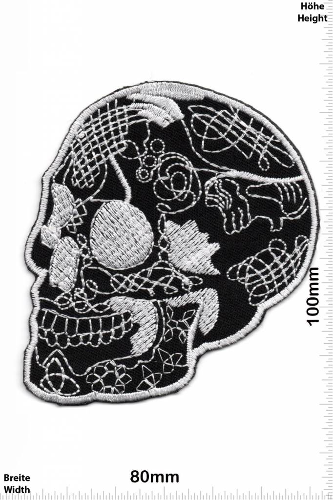 Totenkopf Skull  - black