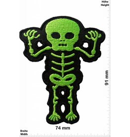 Skull Skull - Skeleton - green