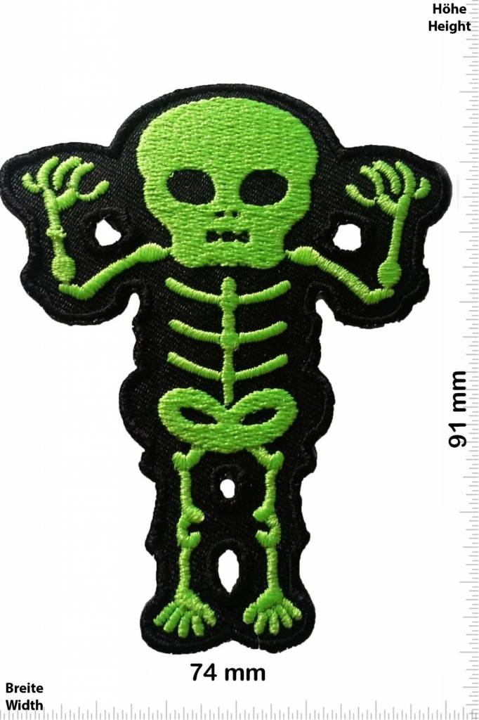 Skull Skull - Skeleton - green