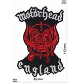 Motörhead Motörhead England - silber/rot