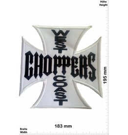 West Coast West Coast Choppers  - weiss  - BIG 19,5 CM