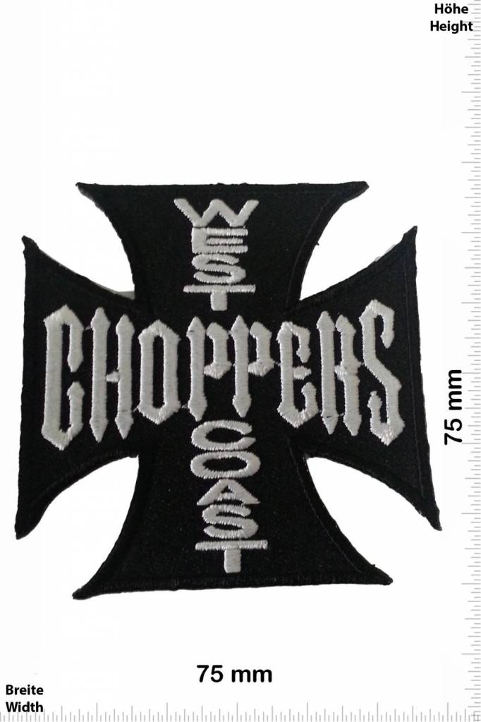 West Coast West Coast Choppers -silber-7,5 CM