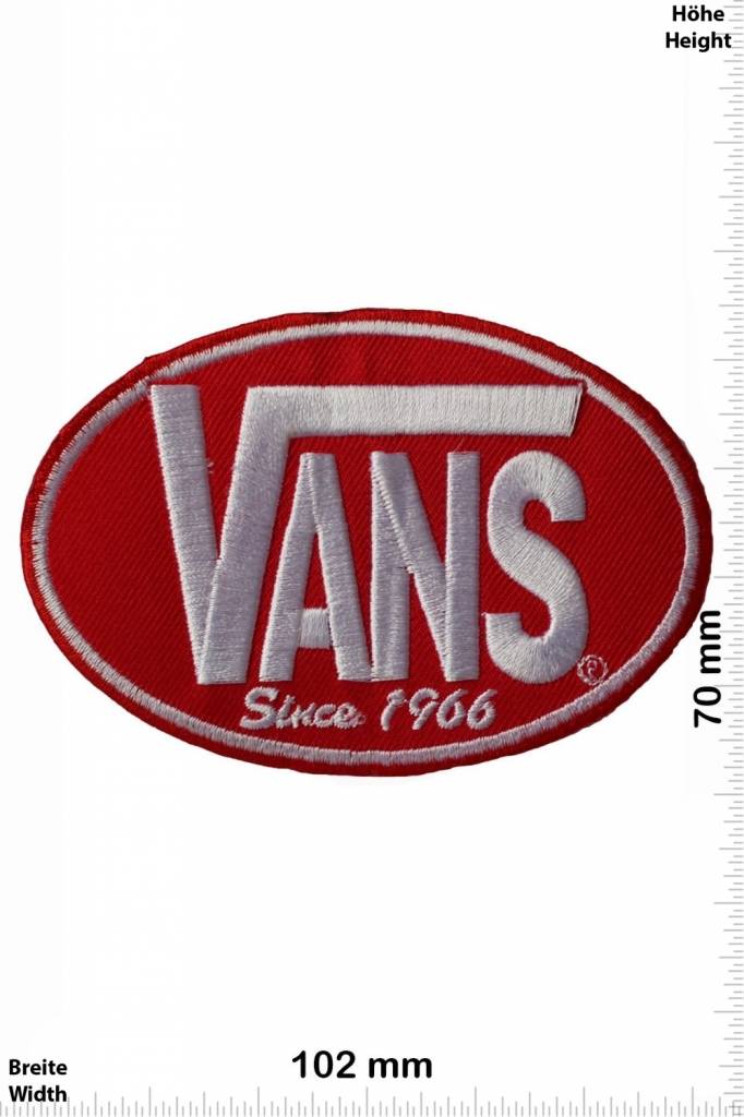 Vans Vans - Since 1966 - rot/ rot