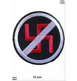 No Nazi NO / STOP Nazi - schwarz