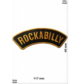 Rock n Roll Rockabilly -gold - curve