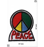 Frieden Peace - rund - Frieden
