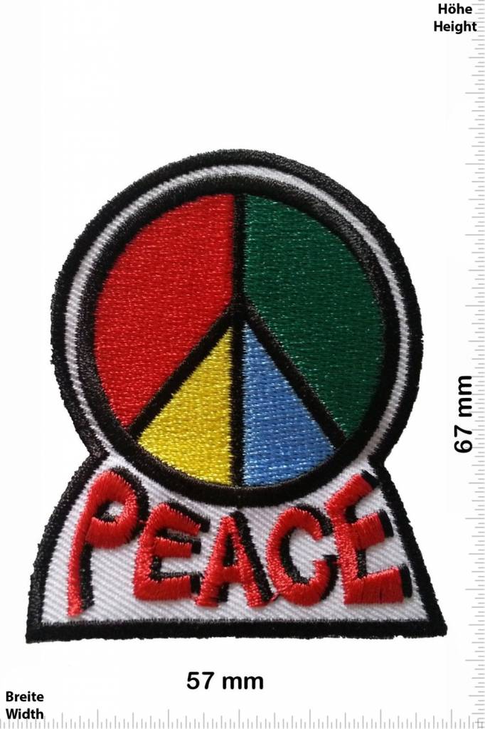 Frieden Peace - rund - Frieden