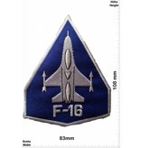 F 16 F-16 blau