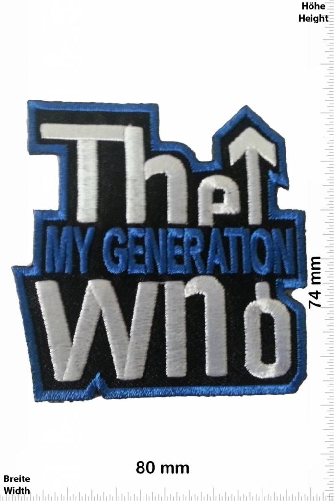 The Who The Who my Generation- 8 CM