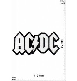 AC DC AC DC - weiss - schwarz