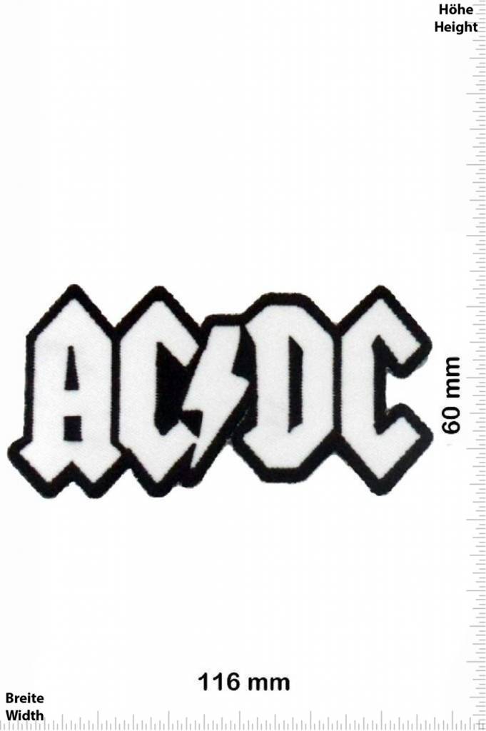 AC DC AC DC - weiss - schwarz