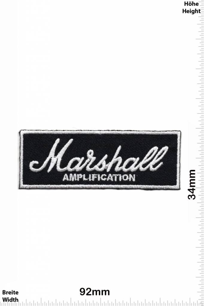 Marshall Amplification - Patch - patch posteriore - Patch Portachiavi  Adesivi -  - Il più grande Patch Negozio in tutto il mondo