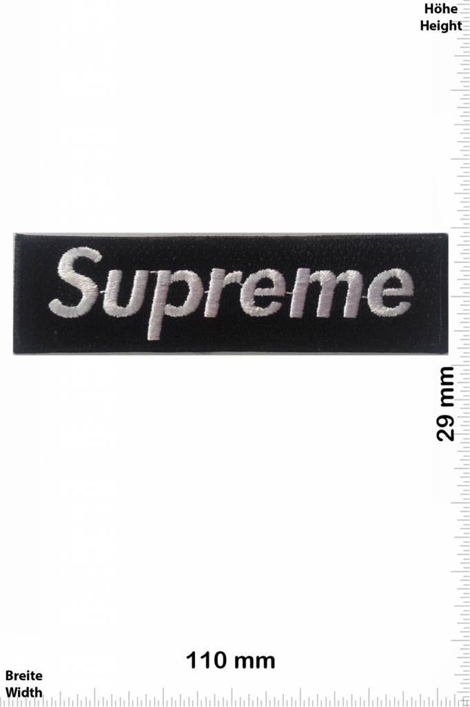 Supreme Supreme schwarz / schwarz