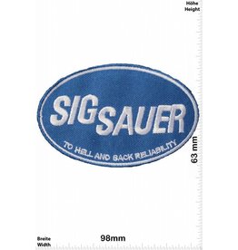 Sig Sauer Sig Sauer - blau - To Hell and Back