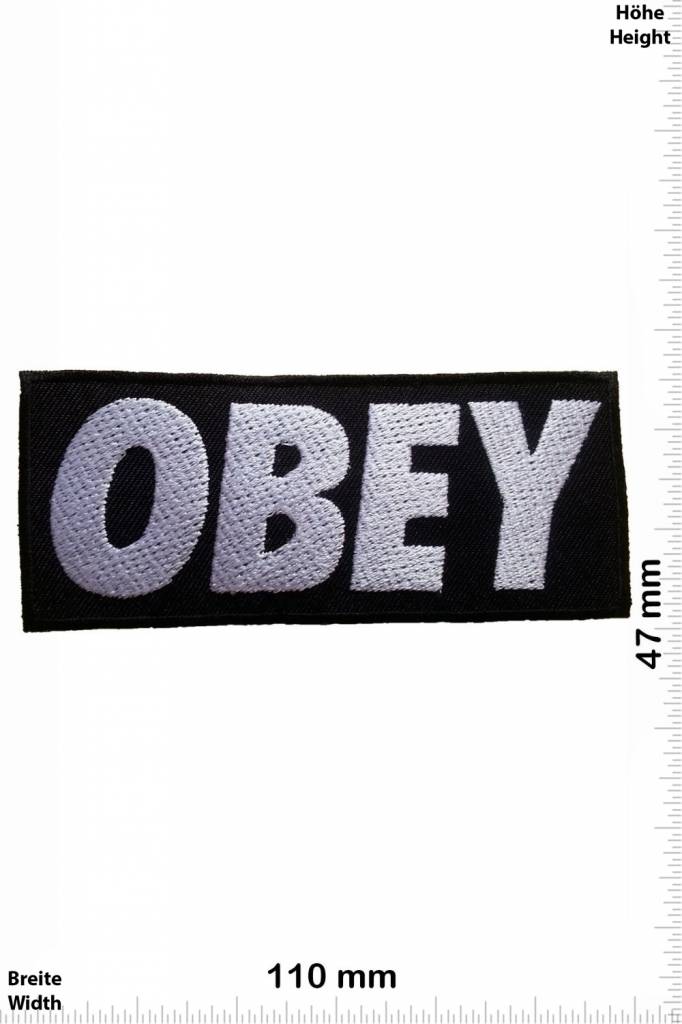 Obey Obey - black