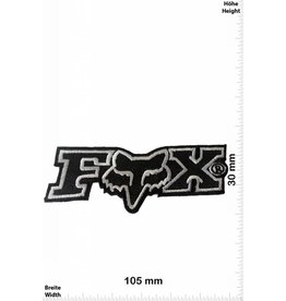 Fox Auto Aufkleber Big Head Sticker 26 inch 66 cm schwarz weiß