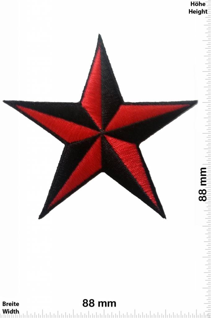 Stern Star - red / black