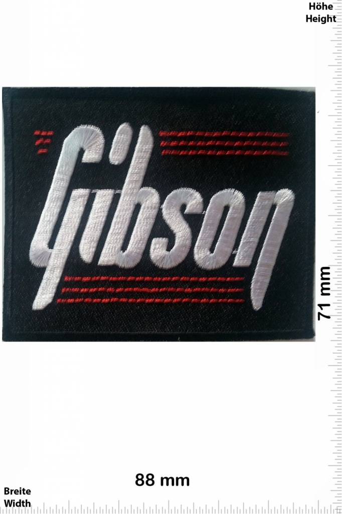 Gibson Gibson - black / red