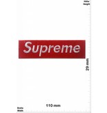 Supreme Supreme - red/white