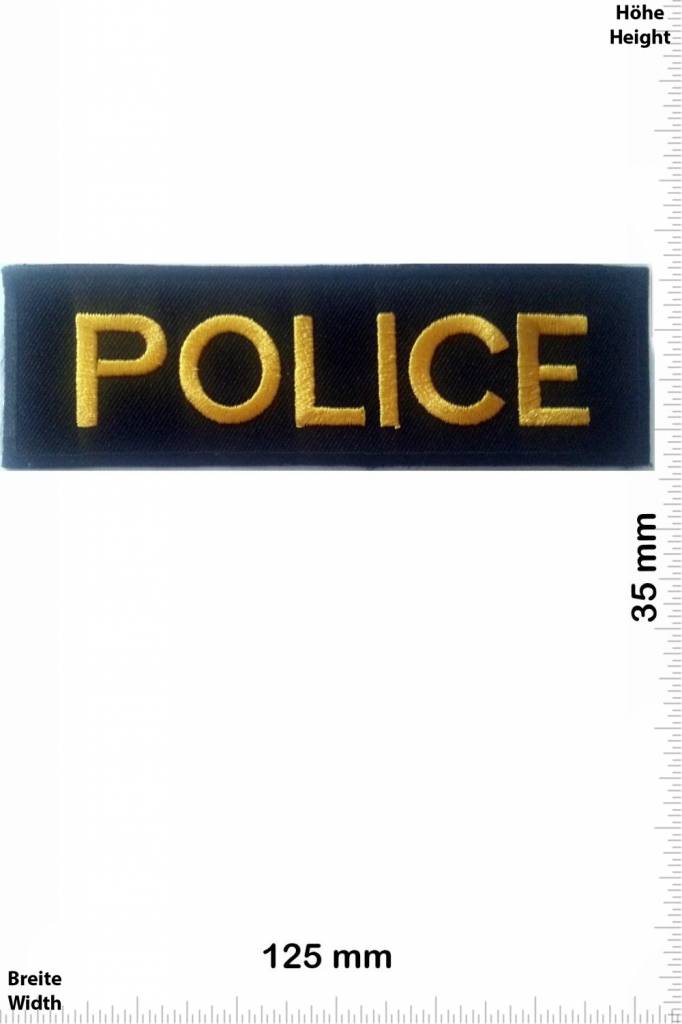 Police Police - gold