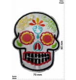 Muerto Skull - Totenkopf  -Muerto- white