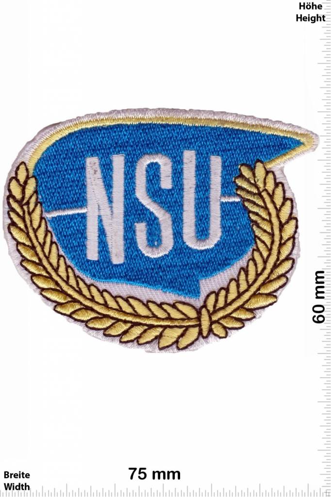 NSU NSU - blau/gold