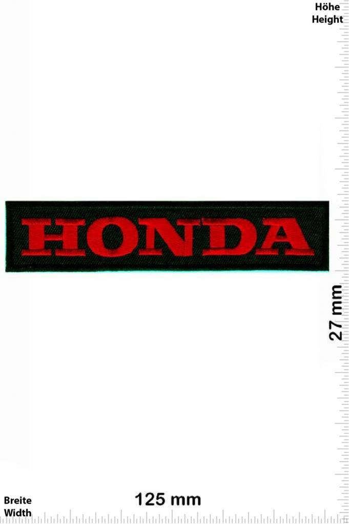 Honda - Patch - Aufnäher - Aufnäher Shop / Patch - Shop - größter ...