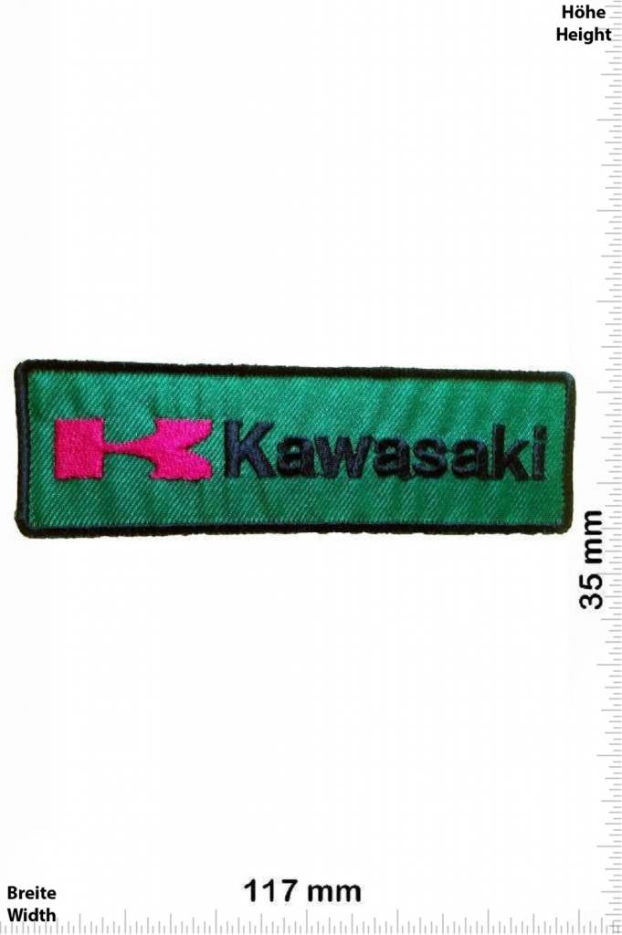 Kawasaki Ninja - green - KAWASAKI - Patch Portachiavi Adesivi -   - Il più grande Patch Negozio in tutto il mondo