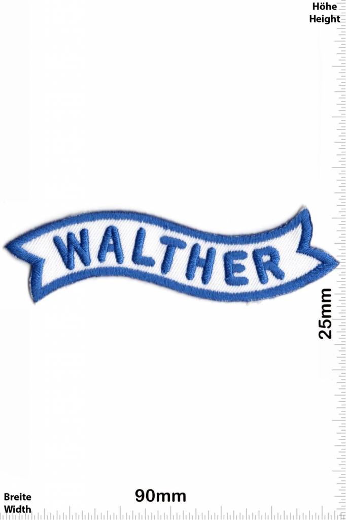 Walther Walther - blau