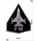 F 16 F16 black - black -Jet planes