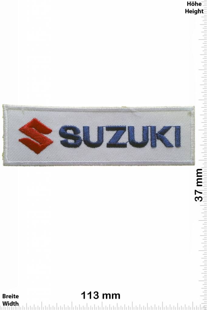 Suzuki Patch -S Suzuki - weiss - weiss