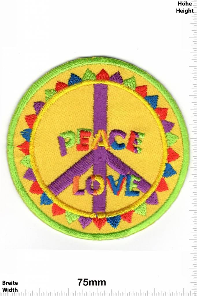 Frieden Peace Love - color