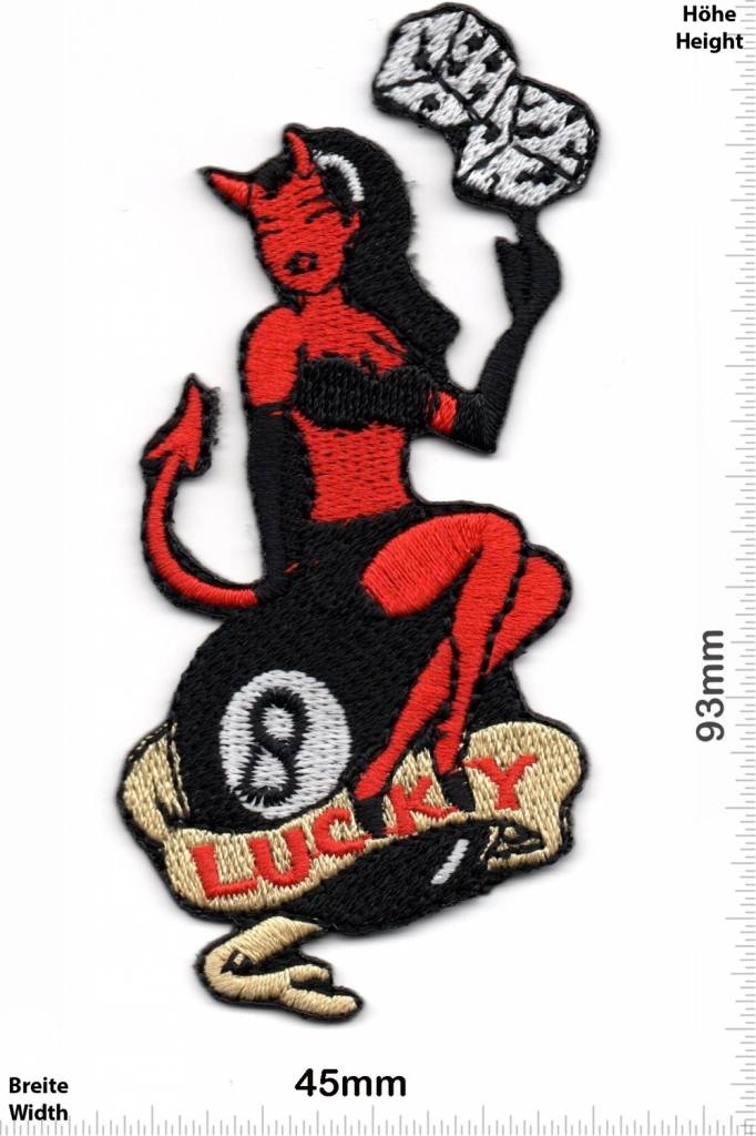 Lucky 8 Lucky 8 - red Devil Lady - Würfel