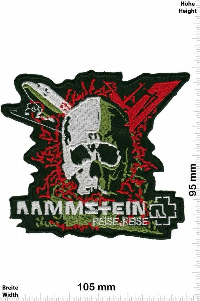 Rammstein - Patch - Aufnäher - Aufnäher Shop / Patch - Shop - größter  weltweit - Patch Aufnäher Schlüsselanhänger Aufkleber