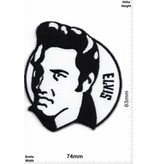 Elvis Elvis - black white