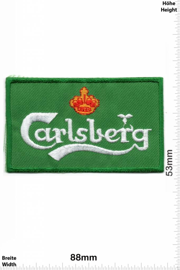 Carlsberg - Patch - Back Patches - Patch Keychains Stickers -   - Biggest Patch Shop worldwide