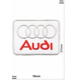 Audi Audi - weiss - rot